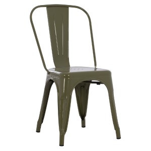 73780 ΚΑΡΕΚΛΑ ΜΕΤΑΛΛΙΚΗ MELITA HM8641.43 ΣΕ DARK OLIVE GREEN 43x50x82Υεκ.