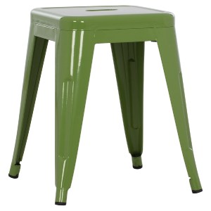 73803 ΣΚΑΜΠΟ ΜΕΤΑΛΛΙΚΟ MELITA HM0096.53 ΣΕ LIGHT OLIVE GREEN ΧΡΩΜΑ 39x39x46Υεκ.