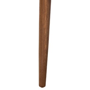 74136 ΠΟΛΥΘΡΟΝΑ JAMES HM18259 TEAK WOOD ΜΕ ΣΑΜΠΑΝΙ ΥΦΑΣΜΑ 57x52x76Υεκ.