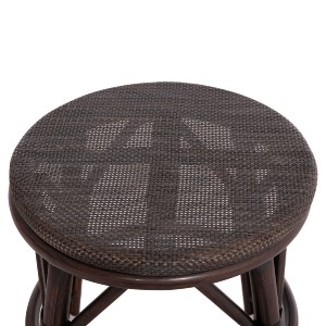 74140 ΣΚΑΜΠΟ ΑΛΟΥΜΙΝΙΟΥ CHINO HM6285.01 BAMBOO LOOK ΚΑΦΕ-TEXTILENE ΚΑΦΕ Φ36x46Υεκ.