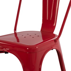 74147 ΚΑΡΕΚΛΑ ΜΕΤΑΛΛΙΚΗ MELITA-PRO HM8641.44 ΚΟΚΚΙΝΗ 44x47x84.5Υεκ.