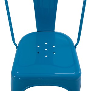 74148 ΚΑΡΕΚΛΑ ΜΕΤΑΛΛΙΚΗ MELITA-PRO HM8641.48 ΜΠΛΕ 44x47x84.5Υεκ.