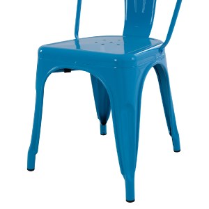 74148 ΚΑΡΕΚΛΑ ΜΕΤΑΛΛΙΚΗ MELITA-PRO HM8641.48 ΜΠΛΕ 44x47x84.5Υεκ.
