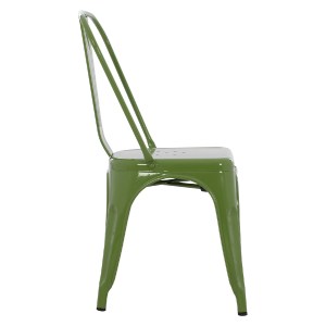 74150 ΚΑΡΕΚΛΑ ΜΕΤΑΛΛΙΚΗ MELITA-PRO HM8641.53 LIGHT OLIVE GREEN 44x47x84.5Υεκ.