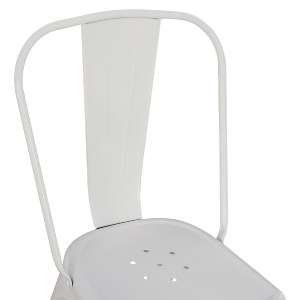 74151 ΚΑΡΕΚΛΑ ΜΕΤΑΛΛΙΚΗ MELITA-PRO HM8641.41 ΛΕΥΚΟ ΜΑΤ 44x47x84.5Υεκ.