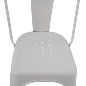 74151 ΚΑΡΕΚΛΑ ΜΕΤΑΛΛΙΚΗ MELITA-PRO HM8641.41 ΛΕΥΚΟ ΜΑΤ 44x47x84.5Υεκ.
