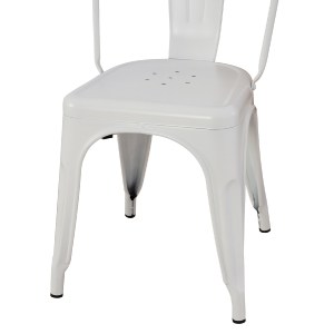 74151 ΚΑΡΕΚΛΑ ΜΕΤΑΛΛΙΚΗ MELITA-PRO HM8641.41 ΛΕΥΚΟ ΜΑΤ 44x47x84.5Υεκ.