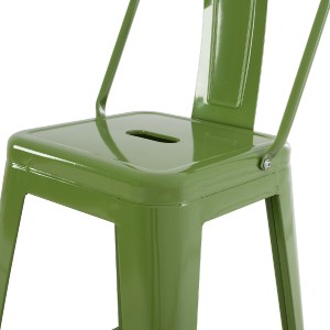 74164 ΣΚΑΜΠΟ ΜΠΑΡ ΜΕΣΑΙΟΥ ΥΨΟΥΣ ΜΕΤΑΛΛΙΚΟ MELITA-PRO HM8574.53 LIGHT OLIVE GREEN 43x43x88Υεκ.