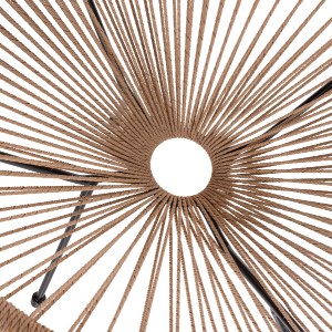 74187 ΣΕΤ ΕΞΩΤΕΡΙΚΟΥ ΧΩΡΟΥ 3ΤΜΧ ACAPULCO HM21100 TWISTED WICKER-ΜΕΤΑΛΛΟ