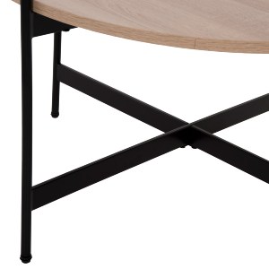 74194 ΣΕΤ 2ΤΜΧ ΤΡΑΠΕΖΙΑ ΣΑΛΟΝΙΟΥ RONDA HM21089.02 MDF ΣΟΝΑΜΑ Φ80εκ & Φ50εκ