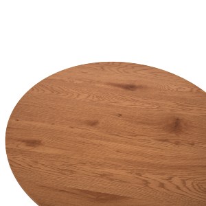 74202 ΣΕΤ 2ΤΜΧ ΤΡΑΠΕΖΙΑ ΣΑΛΟΝΙΟΥ TALBERT HM21083 MDF ΦΥΣΙΚΟ ΞΥΛΟΥ Φ80εκ & Φ45εκ