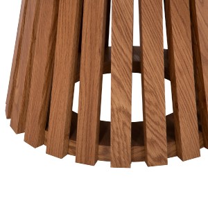 74202 ΣΕΤ 2ΤΜΧ ΤΡΑΠΕΖΙΑ ΣΑΛΟΝΙΟΥ TALBERT HM21083 MDF ΦΥΣΙΚΟ ΞΥΛΟΥ Φ80εκ & Φ45εκ