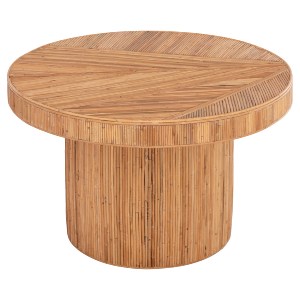 74221 ΤΡΑΠΕΖΙ ΤΡΑΠΕΖΑΡΙΑΣ GATSBY HM9884 ΦΥΣΙΚΟ RATTAN ΣΕ ΦΥΣΙΚΟ ΧΡΩΜΑ Φ120x76Υεκ.