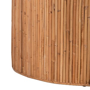 74221 ΤΡΑΠΕΖΙ ΤΡΑΠΕΖΑΡΙΑΣ GATSBY HM9884 ΦΥΣΙΚΟ RATTAN ΣΕ ΦΥΣΙΚΟ ΧΡΩΜΑ Φ120x76Υεκ.