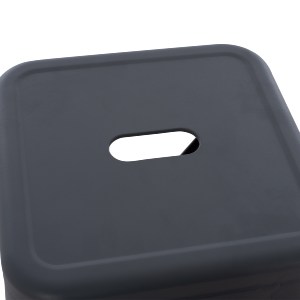 74232 ΣΚΑΜΠΟ ΜΠΑΡ ΜΕΤΑΛΛΙΚΟ MELITA-PRO HM8642.50 ΣΕ ΓΚΡΙ 43x43x78Υεκ.
