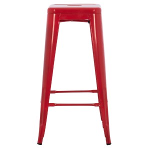 74236 ΣΚΑΜΠΟ ΜΠΑΡ ΜΕΤΑΛΛΙΚΟ MELITA-PRO HM8642.44 ΣΕ ΚΟΚΚΙΝΟ 43x43x78Υεκ.