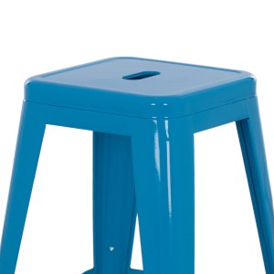 74238 ΣΚΑΜΠΟ ΜΕΣΑΙΟΥ ΥΨΟΥΣ ΜΕΤΑΛΛΙΚΟ MELITA-PRO HM8573.48 ΜΠΛΕ 43x43x67Υεκ.