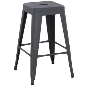 74239 ΣΚΑΜΠΟ ΜΕΣΑΙΟΥ ΥΨΟΥΣ ΜΕΤΑΛΛΙΚΟ MELITA-PRO HM8573.50 ΓΚΡΙ 43x43x67Υεκ.