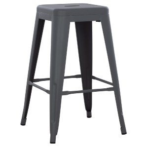 74239 ΣΚΑΜΠΟ ΜΕΣΑΙΟΥ ΥΨΟΥΣ ΜΕΤΑΛΛΙΚΟ MELITA-PRO HM8573.50 ΓΚΡΙ 43x43x67Υεκ.