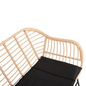 74254 ΣΕΤ ΣΑΛΟΝΙ ΕΞΩΤΕΡΙΚΟΥ ΧΩΡΟΥ 4ΤΜΧ ALLEGRA HM21052 WICKER-ΜΕΤΑΛΛΟ