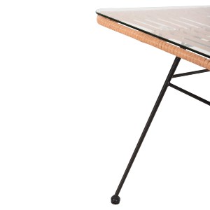 74254 ΣΕΤ ΣΑΛΟΝΙ ΕΞΩΤΕΡΙΚΟΥ ΧΩΡΟΥ 4ΤΜΧ ALLEGRA HM21052 WICKER-ΜΕΤΑΛΛΟ