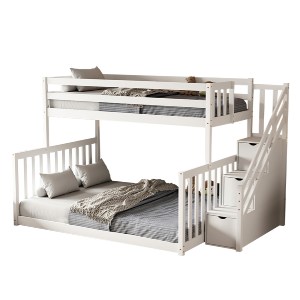 74273 ΠΑΙΔΙΚH ΚΟΥΚΕΤΑ τ.MONTESSORI BEAMER HM711.03 ΞΥΛΟ ΠΕΥΚΟΥ ΣΕ ΛΕΥΚΟ-ΣΤΡΩΜΑΤΑ 90-140x190εκ