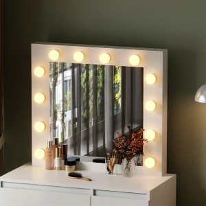 74284 ΤΟΥΑΛΕΤΑ ΜΕ ΦΩΤΙΣΜΟ LED & ΣΥΡΤΑΡΙΑ KEITLIN HM2499.03 ΜΕΛΑΜΙΝΗ ΣΕ ΛΕΥΚΟ 80x40x140Υεκ.