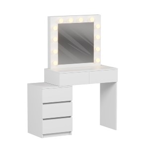 74293 ΤΟΥΑΛΕΤΑ ΜΕ ΦΩΤΙΣΜΟ LED & ΣΥΡΤΑΡΙΑ BEYON HM2500.03 ΜΕΛΑΜΙΝΗ ΣΕ ΛΕΥΚΟ 80x40x140Υεκ.