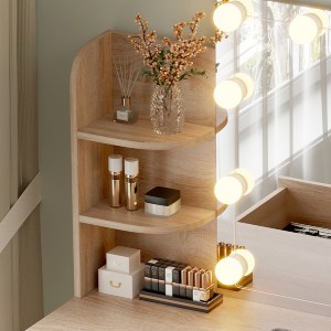 74297 ΤΟΥΑΛΕΤΑ ΜΕ ΦΩΤΙΣΜΟ LED-ΡΑΦΙΑ-ΣΥΡΤΑΡΙΑ LAURYN HM2502.01 SONAMA 101.8x40x139.5Υεκ