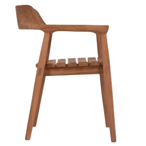 74310 ΠΟΛΥΘΡΟΝΑ ΕΞΩΤΕΡΙΚΟΥ ΧΩΡΟΥ FREM HM18107 ΞΥΛΟ TEAK-ΦΥΣΙΚΟ ΧΡΩΜΑ 59x54.5x76Υεκ.