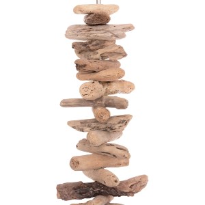 74363 ΔΙΑΚΟΣΜΗΤΙΚΟ ΦΩΤΙΣΤΙΚΟ ΔΑΠΕΔΟΥ ALTAR HM4430 DRIFTWOOD--ΛΕΥΚΟ PVC Φ45x155Υεκ.