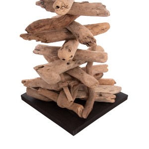 74363 ΔΙΑΚΟΣΜΗΤΙΚΟ ΦΩΤΙΣΤΙΚΟ ΔΑΠΕΔΟΥ ALTAR HM4430 DRIFTWOOD--ΛΕΥΚΟ PVC Φ45x155Υεκ.