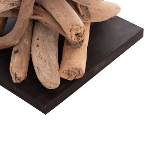 74363 ΔΙΑΚΟΣΜΗΤΙΚΟ ΦΩΤΙΣΤΙΚΟ ΔΑΠΕΔΟΥ ALTAR HM4430 DRIFTWOOD--ΛΕΥΚΟ PVC Φ45x155Υεκ.