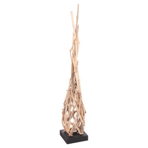 74364 ΔΙΑΚΟΣΜΗΤΙΚΟ ΦΩΤΙΣΤΙΚΟ ΔΑΠΕΔΟΥ FLAMER HM4439 DRIFTWOOD ΣΕ ΦΥΣΙΚΟ 30x30x179Υεκ.
