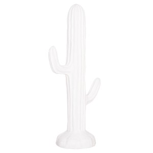 74367 ΔΙΑΚΟΣΜΗΤΙΚΟΣ ΚΑΚΤΟΣ ΔΑΠΕΔΟΥ CACTUS HM4386.02L MDF ΣΕ ΛΕΥΚΟ 63x37x150Υεκ.