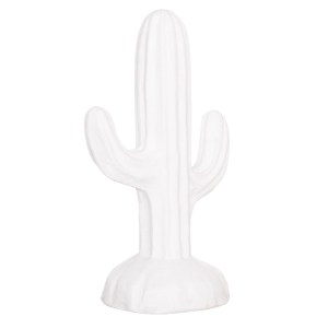 74369 ΔΙΑΚΟΣΜΗΤΙΚΟΣ ΚΑΚΤΟΣ ΔΑΠΕΔΟΥ CACTUS HM4386.02S MDF ΣΕ ΛΕΥΚΟ 42x30x74Υεκ