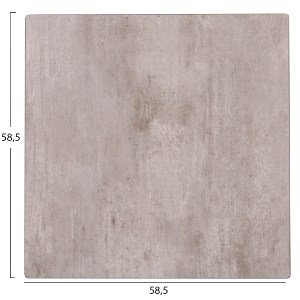 74383 ΕΠΙΦΑΝΕΙΑ ΤΡΑΠΕΖΙΟΥ HPL HM6364.12 ΤΕΤΡΑΓΩΝΗ CEMENT COMPACT 58.5X58.5X1.5εκ.