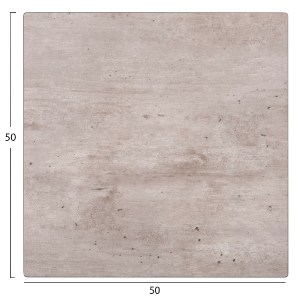 74386 ΕΠΙΦΑΝΕΙΑ ΤΡΑΠΕΖΙΟΥ HPL HM6362.12 ΤΕΤΡΑΓΩΝΗ CEMENT COMPACT 50X50X1.5εκ.