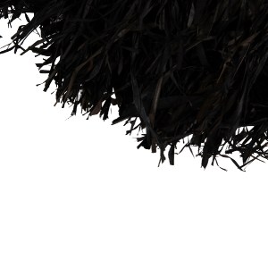 74431 ΔΙΑΚΟΣΜΗΤΙΚΟΣ ΚΑΘΡΕΠΤΗΣ ΤΟΙΧΟΥ ΣΤΡΟΓΓΥΛΟΣ BRENNO HM4713 ΙΝΕΣ ΜΠΑΝΑΝΑΣ ΜΑΥΡΟ Φ80εκ