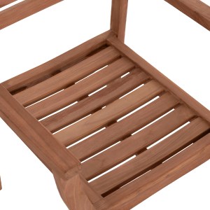 74523 ΠΟΛΥΘΡΟΝΑ ΕΞΩΤ.ΧΩΡΟΥ ERMIONI HM18129 ΞΥΛΟ TEAK--ΦΥΣΙΚΟ ΧΡΩΜΑ 60x59x84Υεκ.
