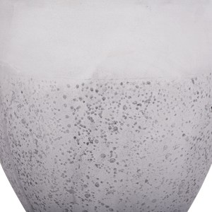74538 ΣΕΤ 3ΤΜΧ ΓΛΑΣΤΡΕΣ ΣΕΙΡΑ GARDENER HM4718 FIBERCLAY ΛΕΥΚΟ Φ55x54Υεκ