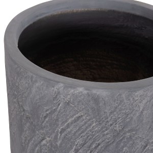 74541 ΣΕΤ 3ΤΜΧ ΓΛΑΣΤΡΕΣ ΚΥΛΙΝΔΡΟΙ ΣΕΙΡΑ GARDENER HM4720 FIBERCLAY-ΧΡΩΜΑ CEMENT Φ44x79Υεκ