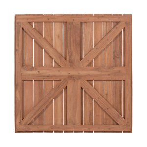 74545 ΕΠΙΦΑΝΕΙΑ ΤΡΑΠΕΖΙΟΥ ΤΕΤΡΑΓΩΝΗ HM18135 ΞΥΛΟ TEAK--ΦΥΣΙΚΟ 60x60x4(πάχος)εκ.