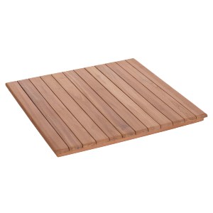 74545 ΕΠΙΦΑΝΕΙΑ ΤΡΑΠΕΖΙΟΥ ΤΕΤΡΑΓΩΝΗ HM18135 ΞΥΛΟ TEAK--ΦΥΣΙΚΟ 60x60x4(πάχος)εκ.