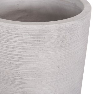 74546 ΣΕΤ 3ΤΜΧ ΓΛΑΣΤΡΕΣ ΚΥΛΙΝΔΡΟΙ ΣΕΙΡΑ GARDENER HM4721 FIBERCLAY-ΧΡΩΜΑ CEMENT Φ42x78Υεκ