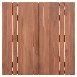 74547 ΕΠΙΦΑΝΕΙΑ ΤΡΑΠΕΖΙΟΥ ΤΕΤΡΑΓΩΝΗ HM18136 ΞΥΛΟ TEAK--ΦΥΣΙΚΟ 70x70x4(πάχος)εκ.
