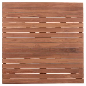 74548 ΕΠΙΦΑΝΕΙΑ ΤΡΑΠΕΖΙΟΥ ΤΕΤΡΑΓΩΝΗ HM18137 ΞΥΛΟ TEAK--ΦΥΣΙΚΟ 80x80x4(πάχος)εκ.