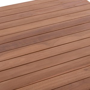 74548 ΕΠΙΦΑΝΕΙΑ ΤΡΑΠΕΖΙΟΥ ΤΕΤΡΑΓΩΝΗ HM18137 ΞΥΛΟ TEAK--ΦΥΣΙΚΟ 80x80x4(πάχος)εκ.