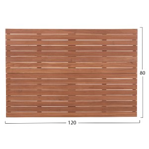 74549 ΕΠΙΦΑΝΕΙΑ ΤΡΑΠΕΖΙΟΥ ΟΡΘΟΓΩΝΙΑ HM18138 ΞΥΛΟ TEAK--ΦΥΣΙΚΟ 120x80x4(πάχος)εκ.