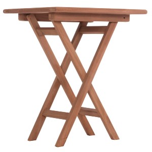 74553 ΤΡΑΠΕΖΙ ΣΚΗΝΟΘΕΤΗ ΤΕΤΡΑΓΩΝΟ ERIS HM18118 ΞΥΛΟ TEAK--ΦΥΣΙΚΟ 60x60x75Υεκ.